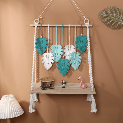 Bohemian Leaf Wall Art Decor Homeandso