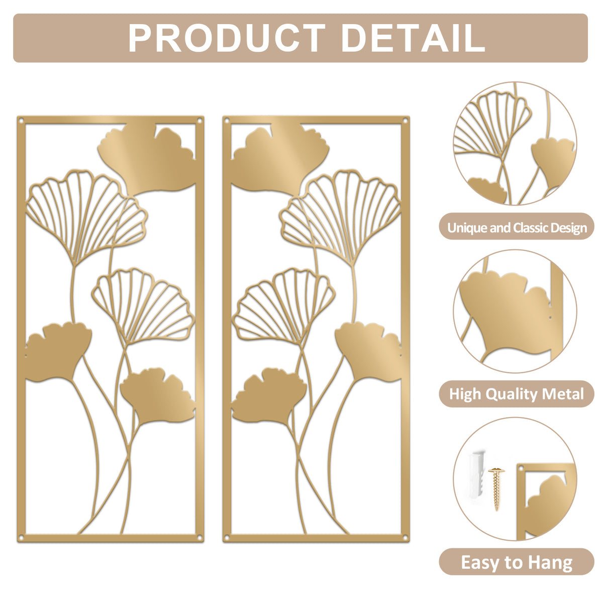 Metal Floral Wall Art Homeandso