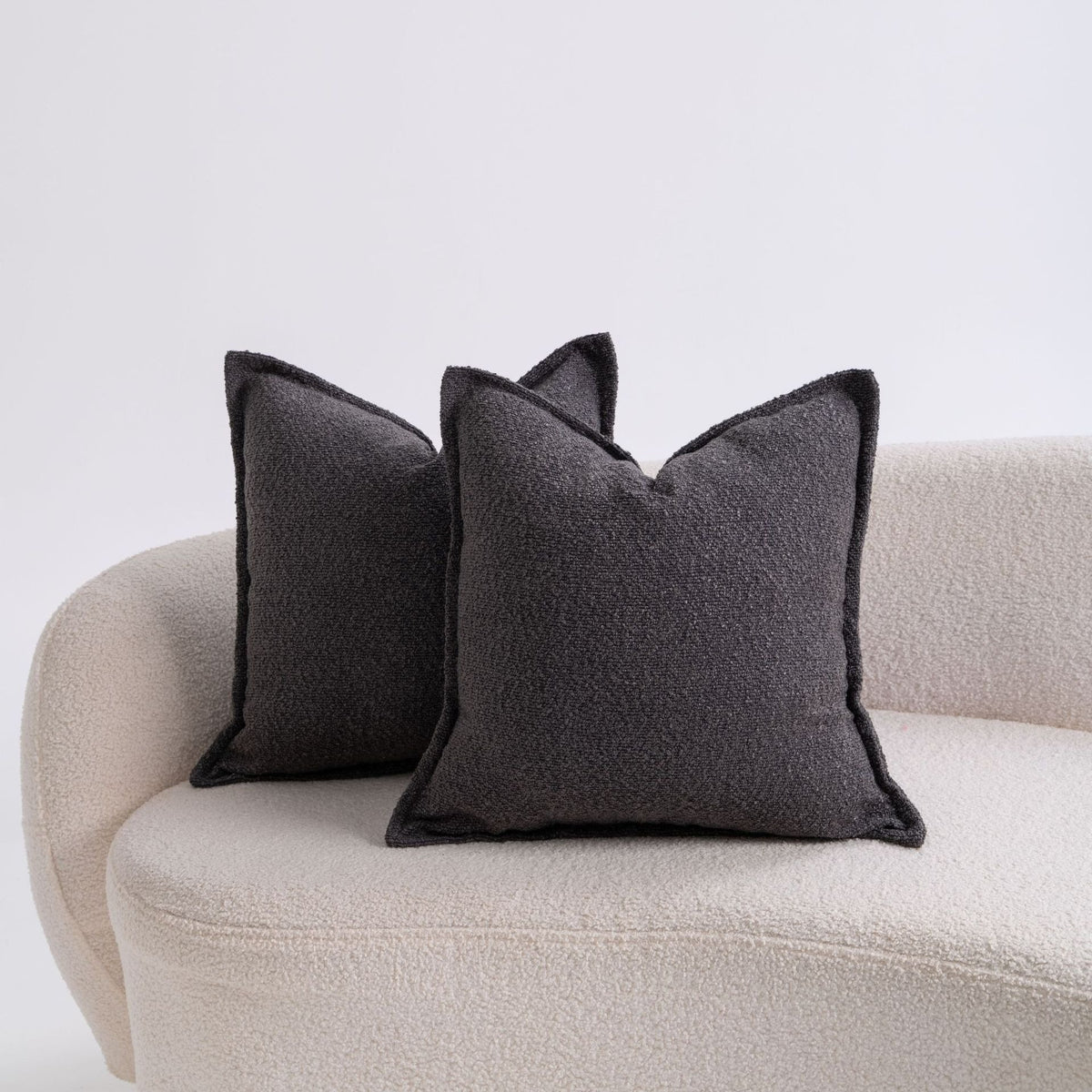 Textured Plush Square Pillow