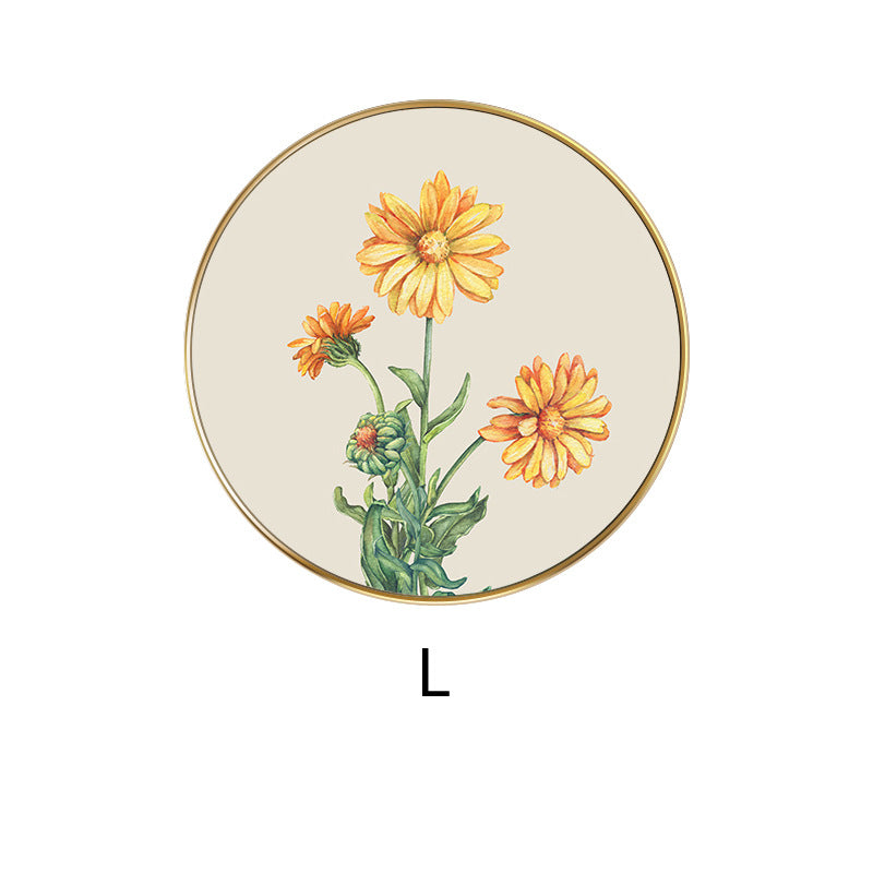 Floral Decorative Wall Plate Homeandso