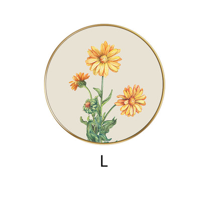 Floral Decorative Wall Plate Homeandso