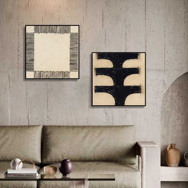 Abstract Textured Canvas Art Print Homeandso