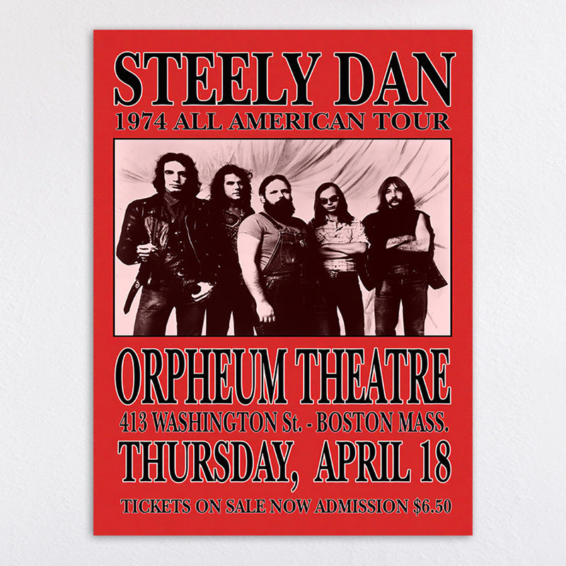 Vintage Concert Poster Homeandso