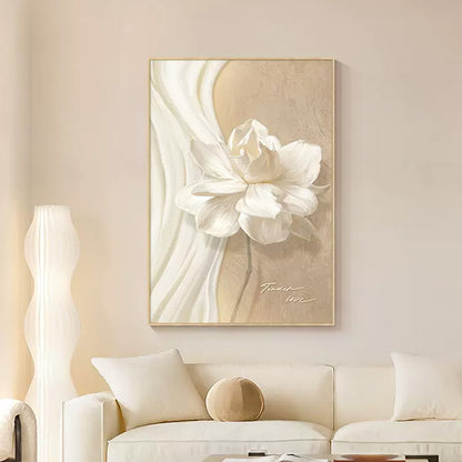 Elegant Floral Relief Artwork Homeandso