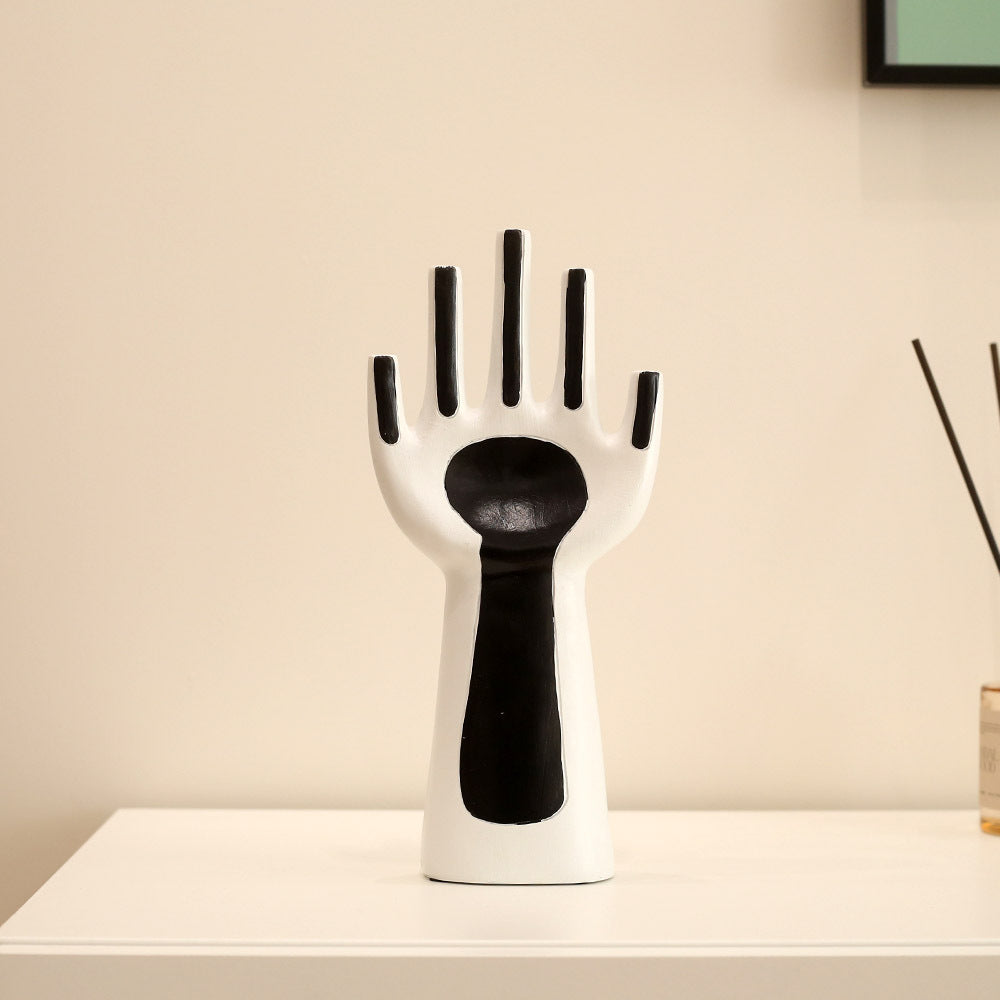 Abstract Hand Gesture Sculpture Homeandso