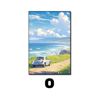 Framed Dreamy Landscape Wall Art Homeandso