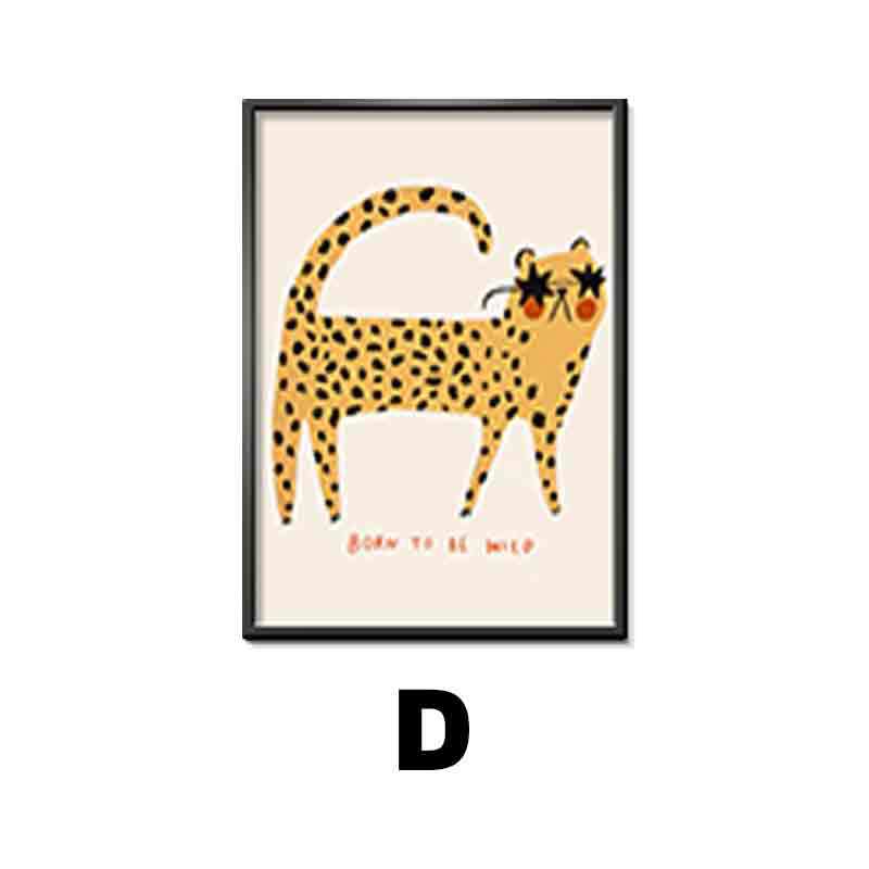 Artistic Animal-Themed Framed Wall Art Homeandso