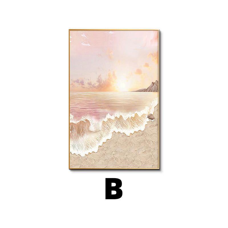 Coastal Sunset Beach Wall Art Homeandso