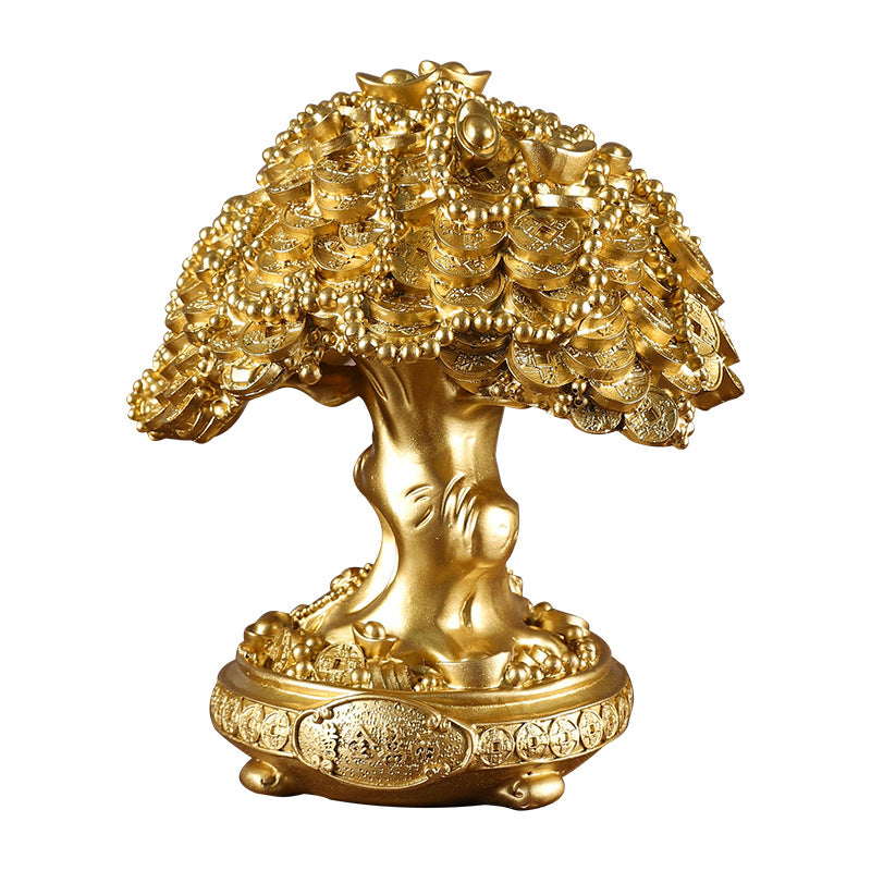 Decorative Fortune Tree Sculpture Homeandso