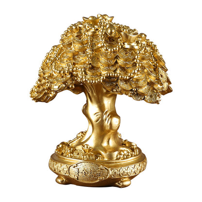 Decorative Fortune Tree Sculpture Homeandso