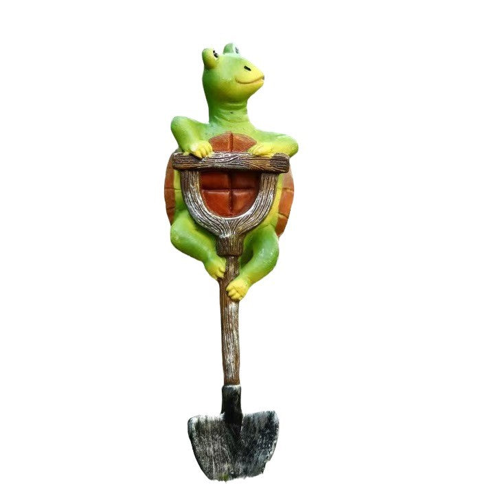 Playful Frog Garden Stake Homeandso