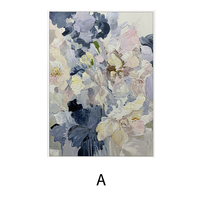 Floral Impressionist Canvas Art Print Homeandso