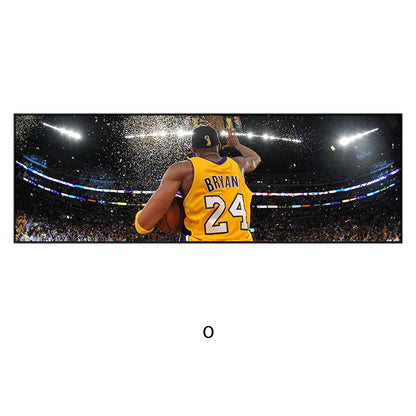 Men's Stylish Basketball Action Wall Art Print Homeandso