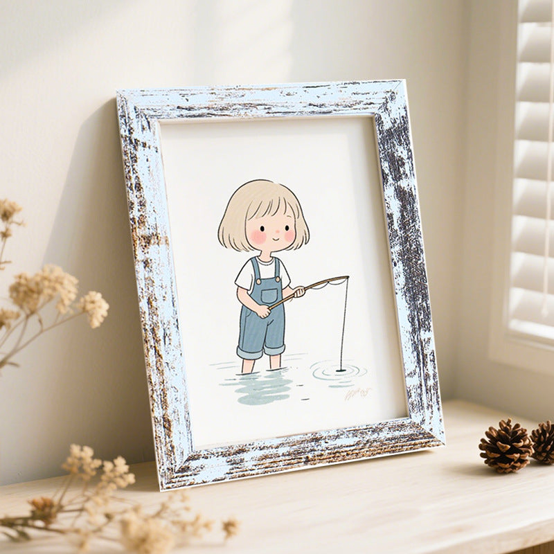 Illustrated Character Art Frame