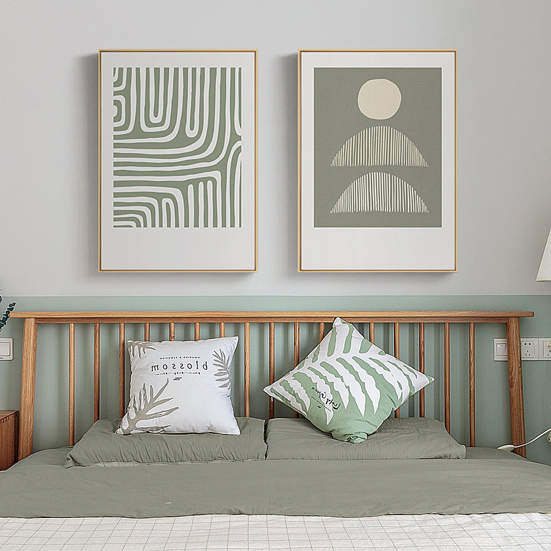 Abstract Wave Design Framed Wall Art Homeandso