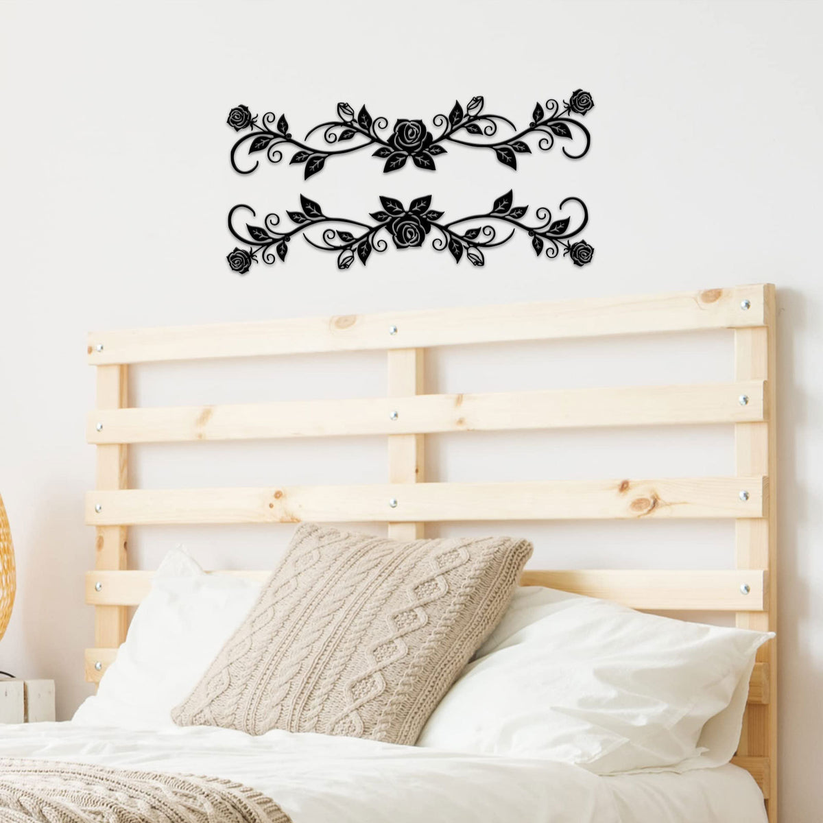 Decorative Floral Wall Border Homeandso
