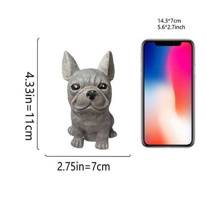 Decorative French Bulldog Figurine Homeandso