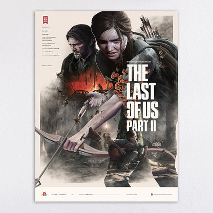 The Last of Us Part II Character Wall Art Homeandso