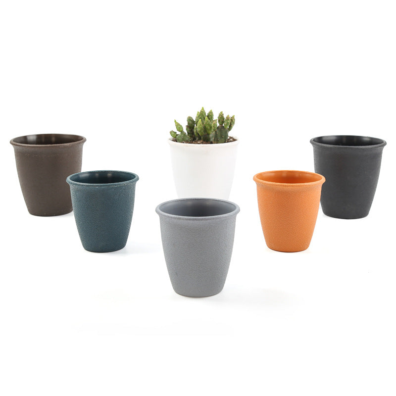 Stylish Textured Plant Container Homeandso