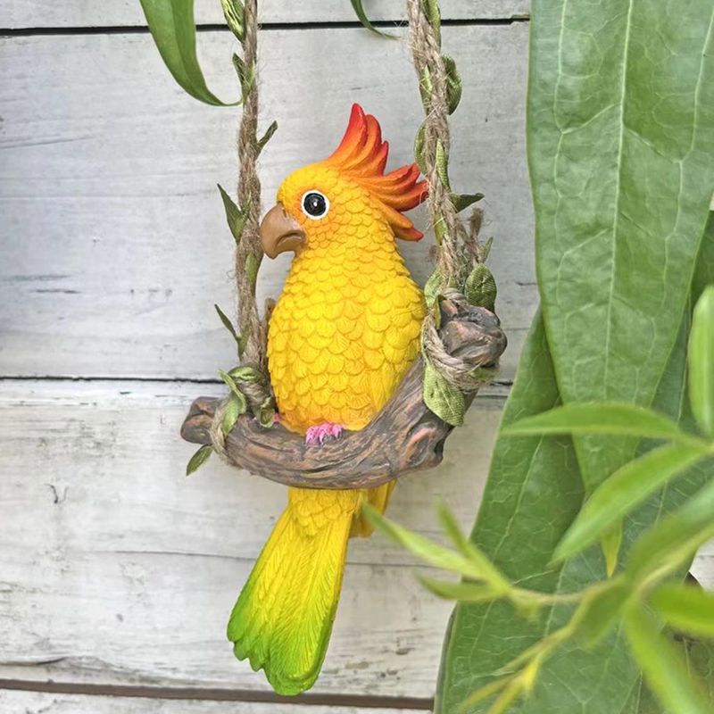 Decorative Parrot Sculpture Homeandso