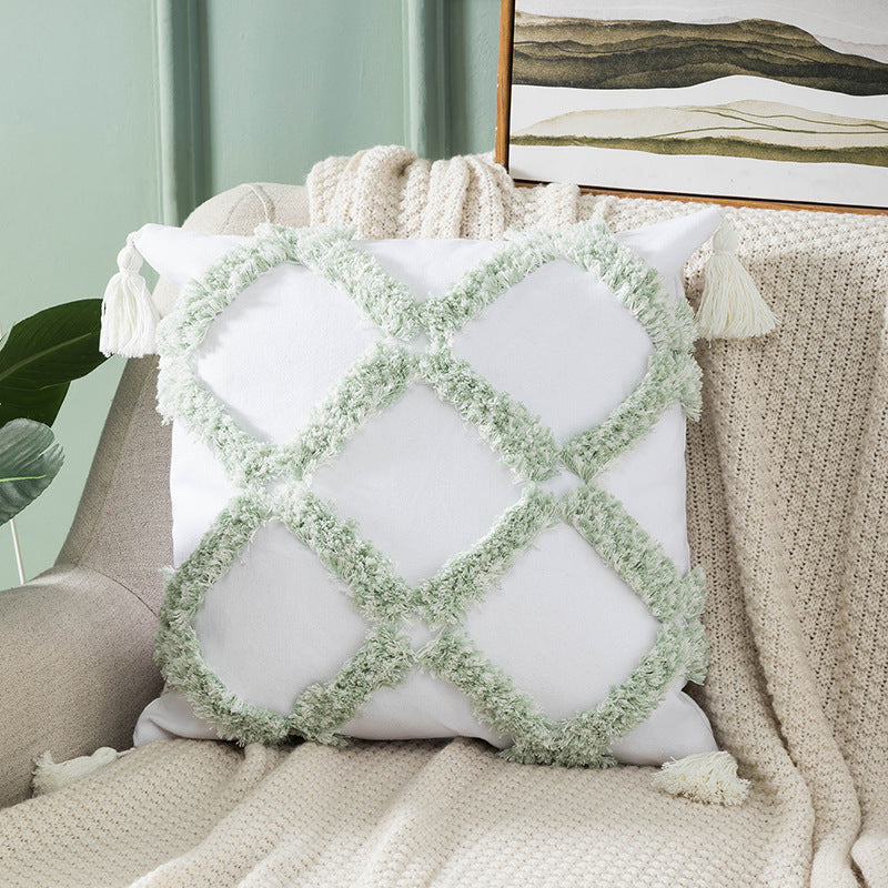 Dekoratives Bohemian Textur Kissen