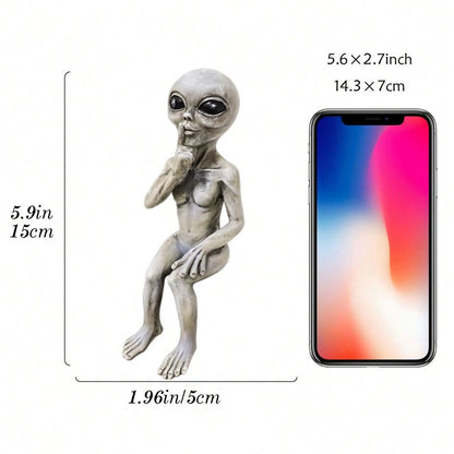 Alien-Inspired Decorative Figurine Homeandso