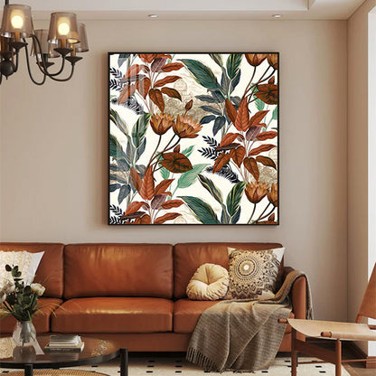 Decorative Framed Botanical Print Artwork Homeandso
