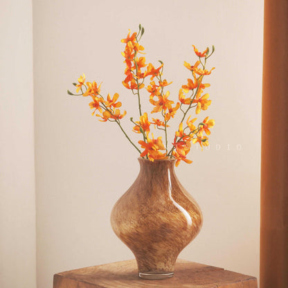 Homeandso Decorative Glass Vase