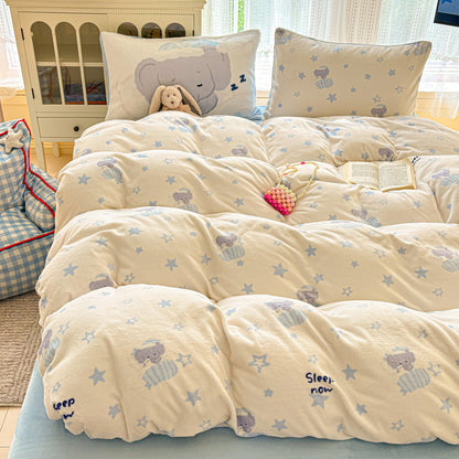 Playful Animal-Themed Comforter Set Homeandso