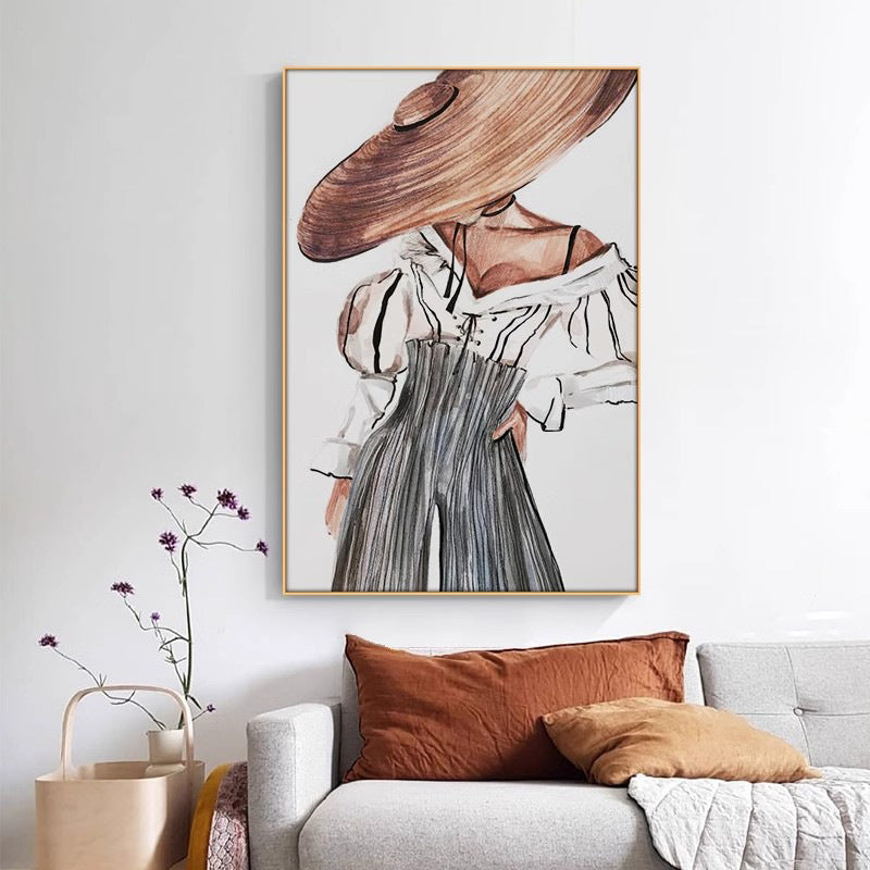 Artistic Fashion Illustration Wall Art Homeandso