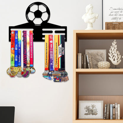 Soccer-Themed Wall Storage Rack Homeandso