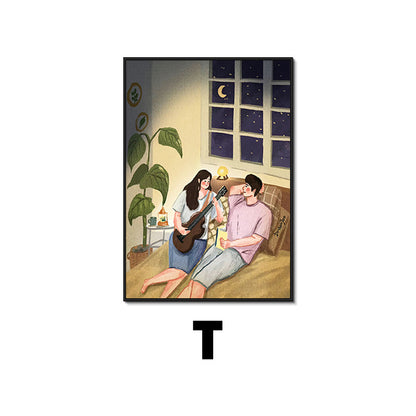 Decorative Illustrative Canvas Art Homeandso