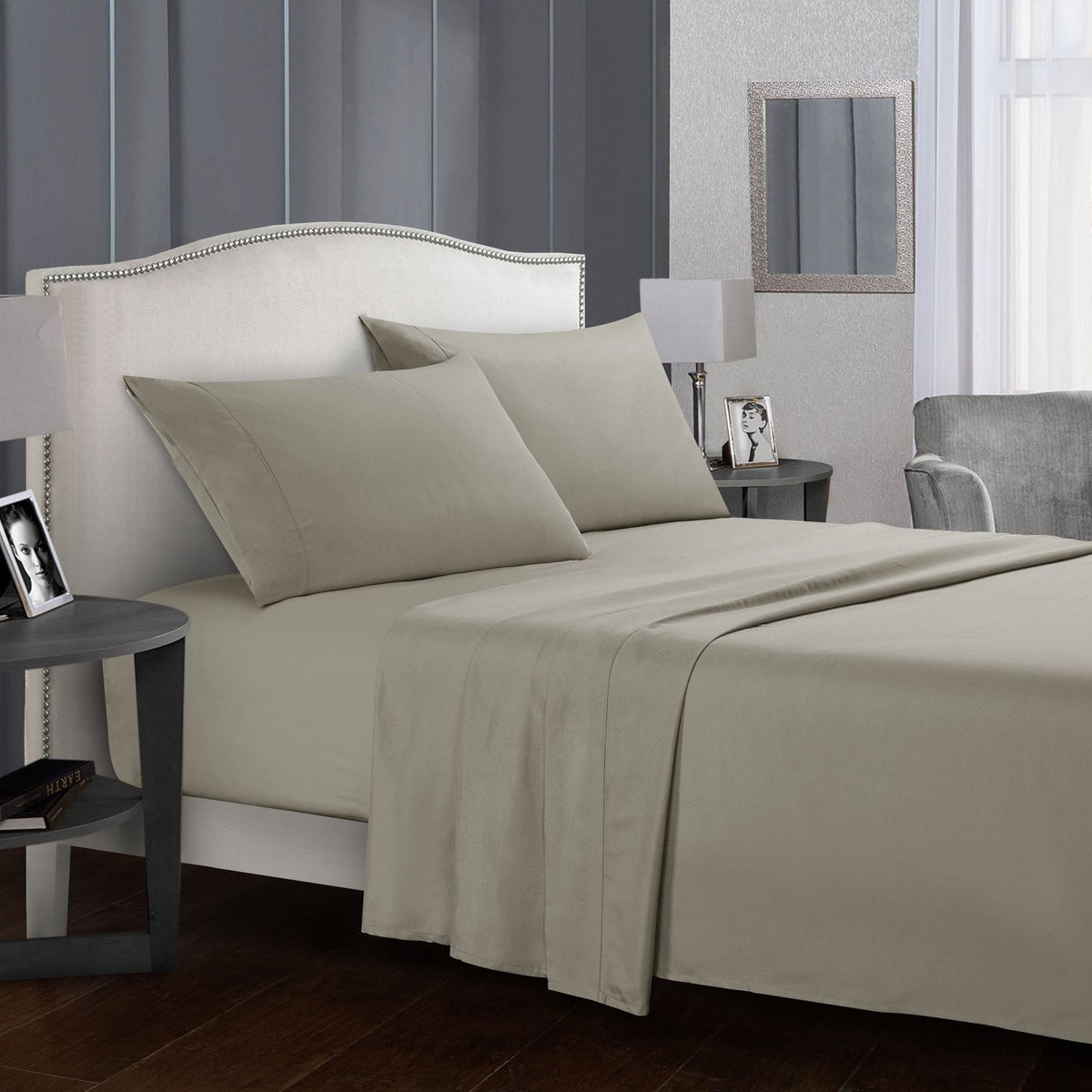 Decorative Luxury Microfiber Bed Sheet Set Homeandso