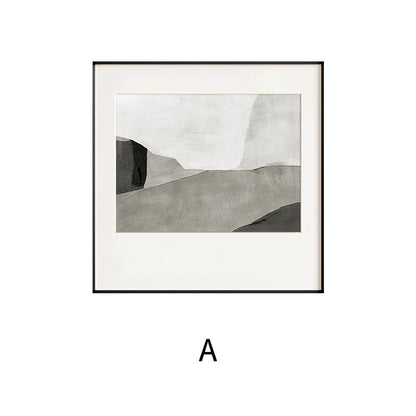 Abstract Modern Art Framed Wall Print Homeandso