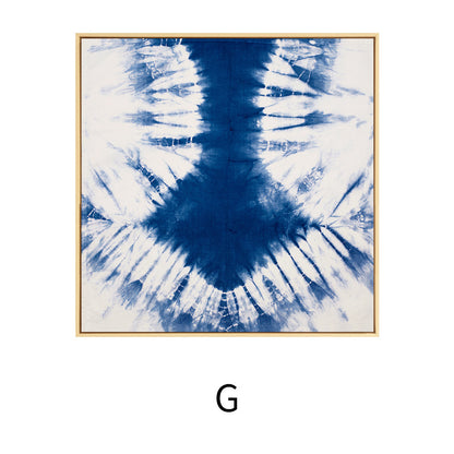 Artistic Tie-Dye Framed Wall Art Homeandso