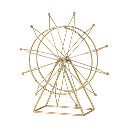 Decorative Metal Ferris Wheel Sculpture Homeandso