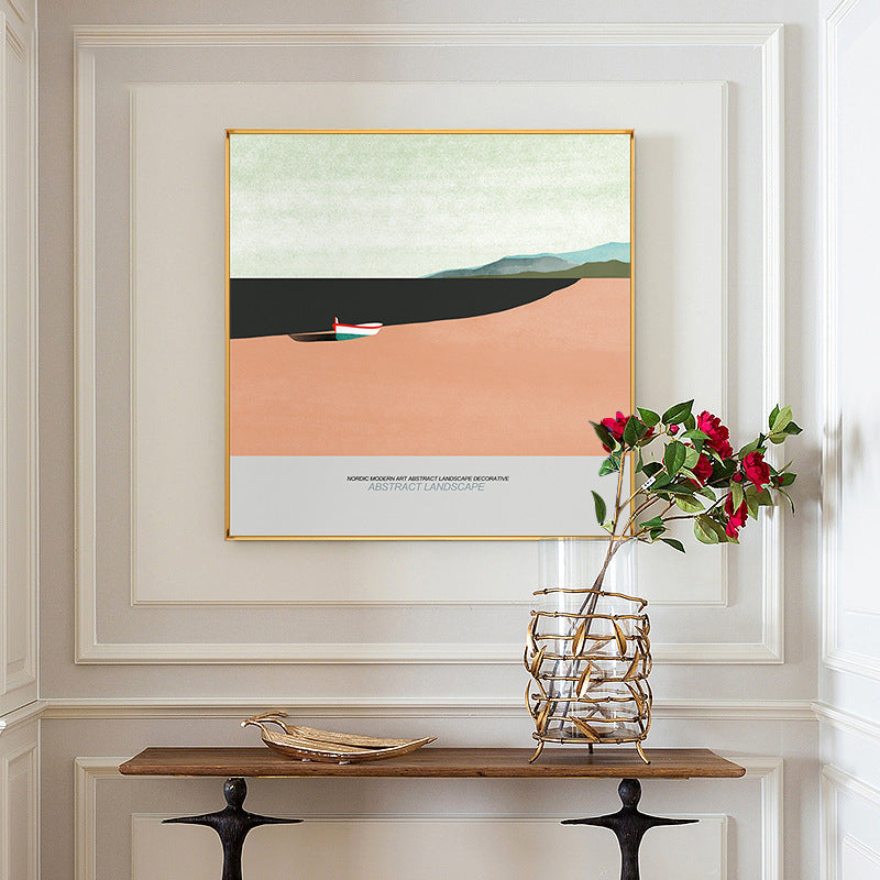 Abstract Landscape Framed Art Print Homeandso