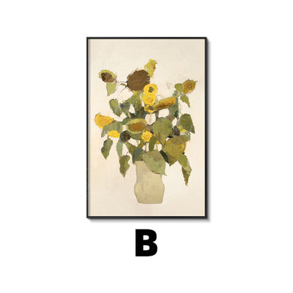 Decorative Floral Vase Wall Art Homeandso
