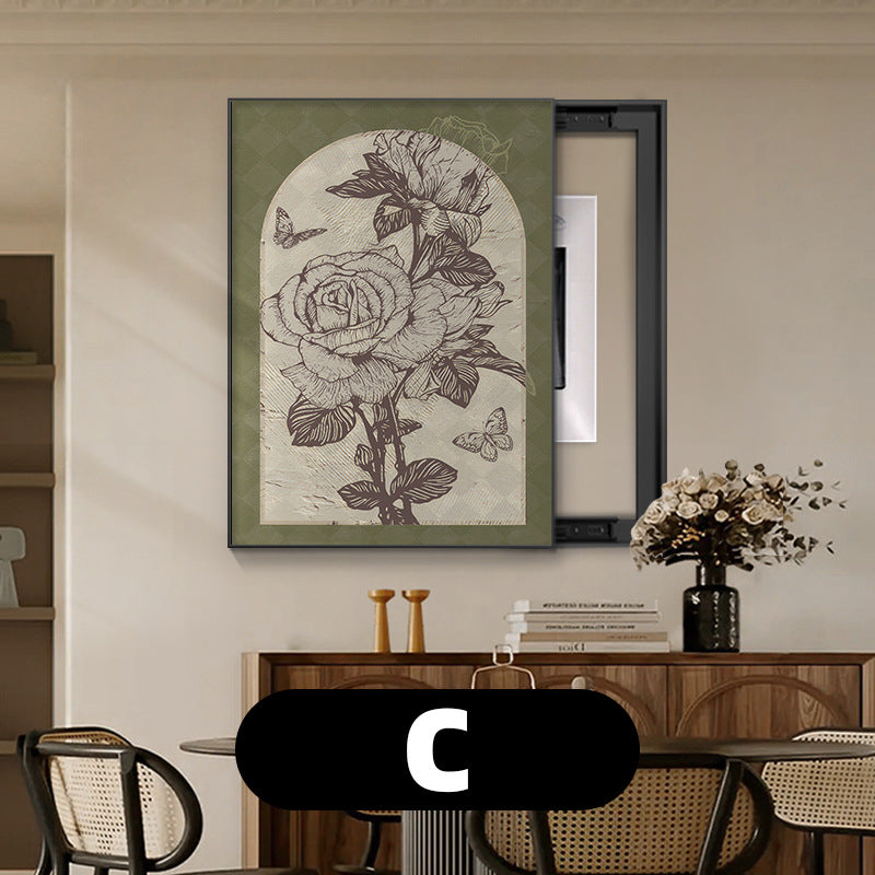 Decorative Framed Botanical Art Print Homeandso