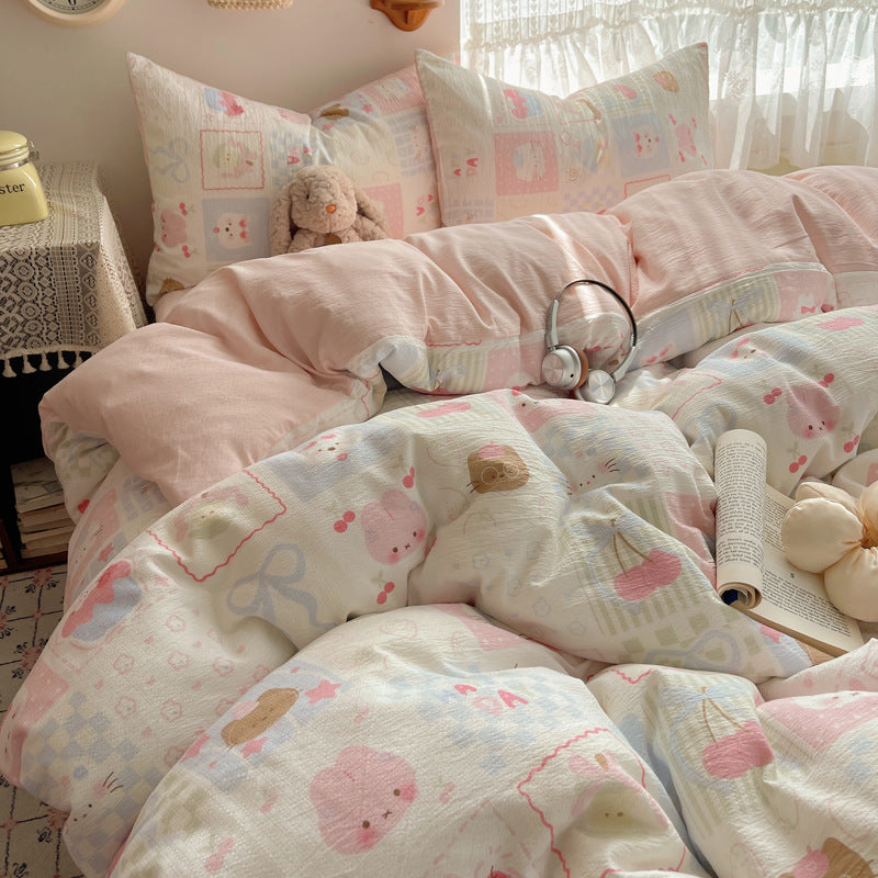Whimsical Cartoon-Themed Comforter Set