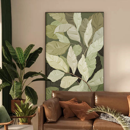 Elegant Botanical Leaf Wall Art Homeandso