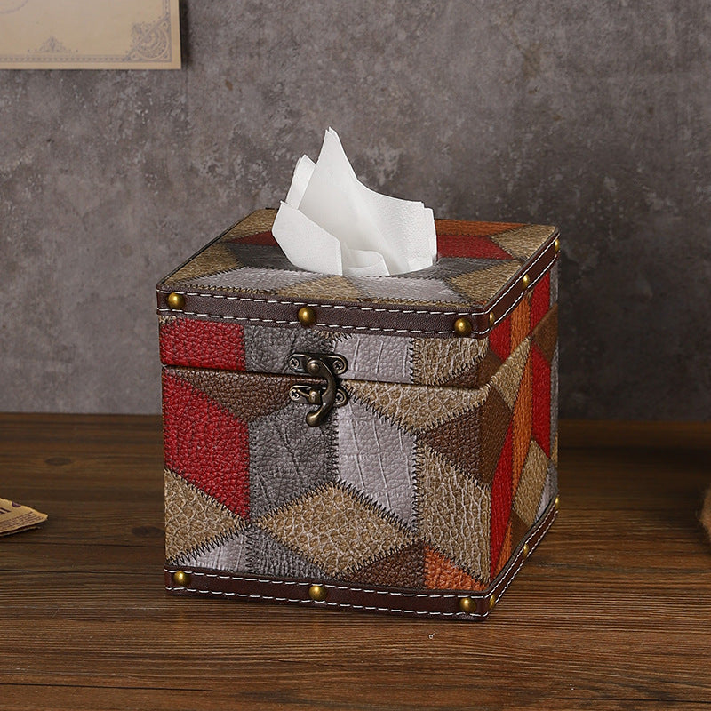 Decorative Square Tissue Box Holder Homeandso