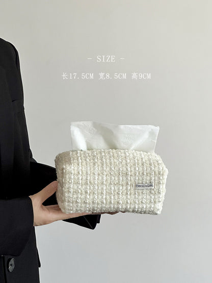 Cozy Knit Tissue Box Cover