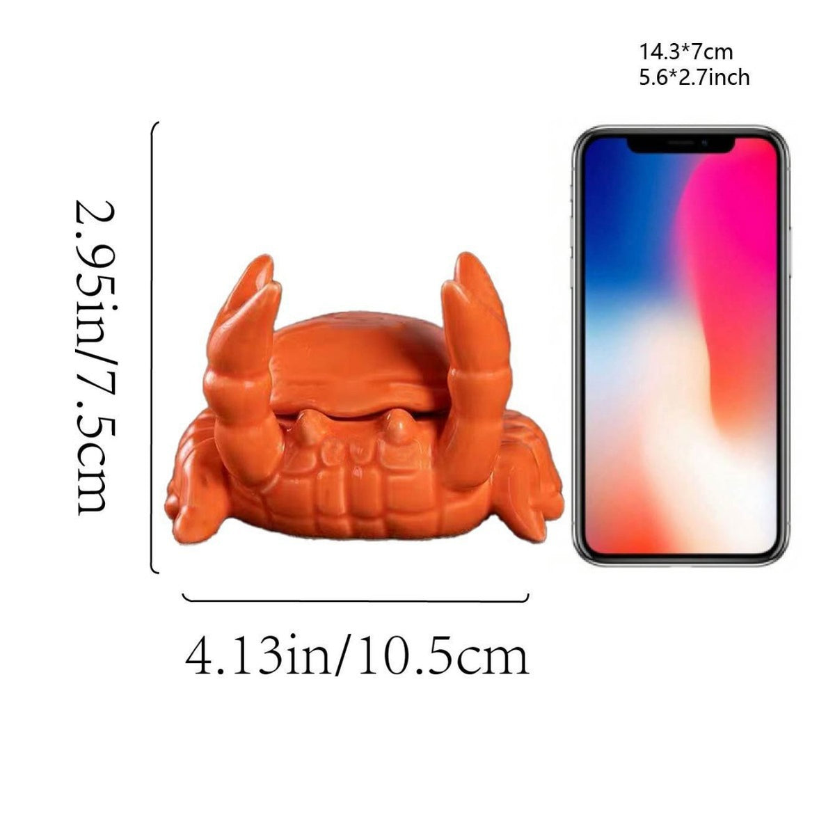 Crab-Shaped Phone Holder Homeandso