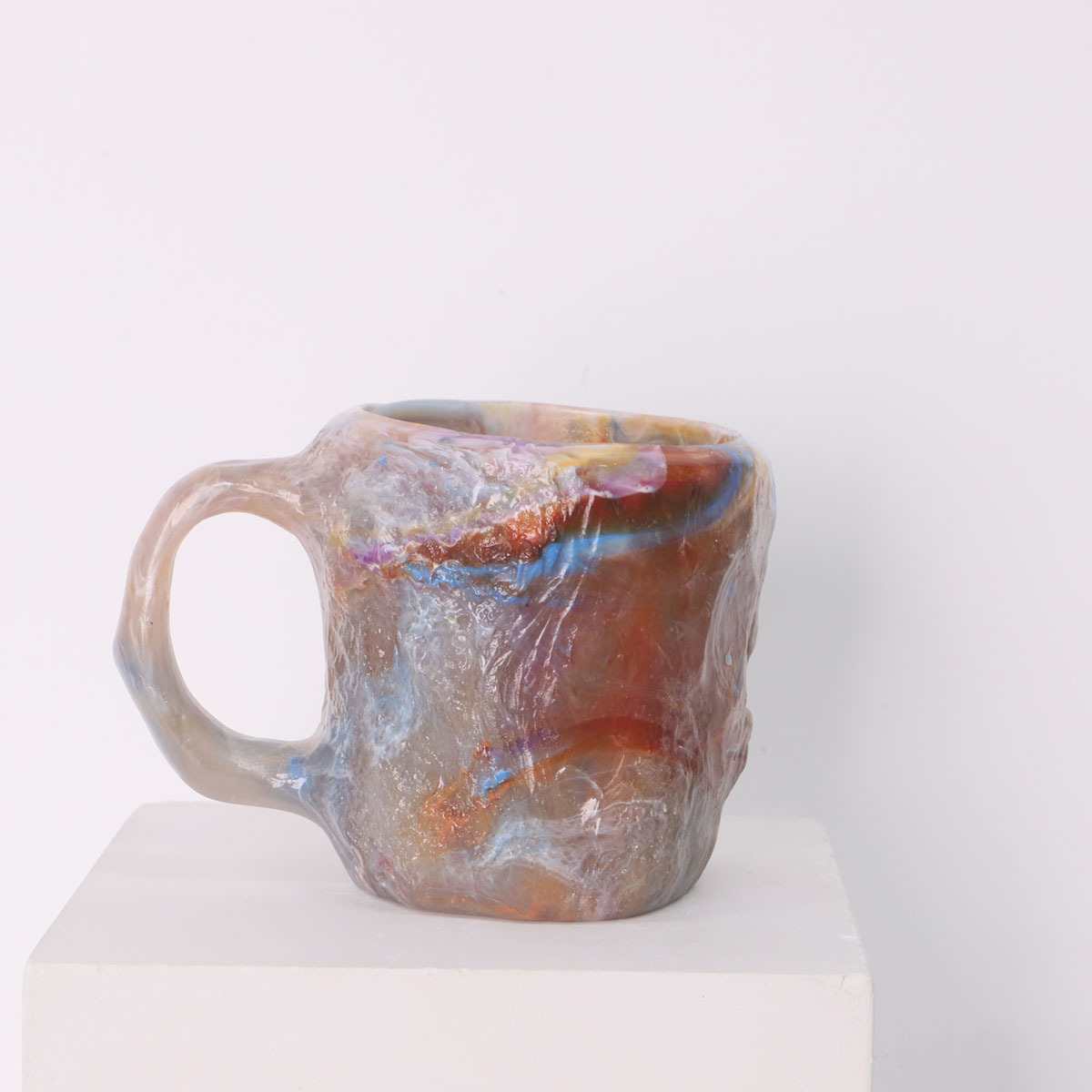 Artistic Stone-Molded Coffee Mug Homeandso