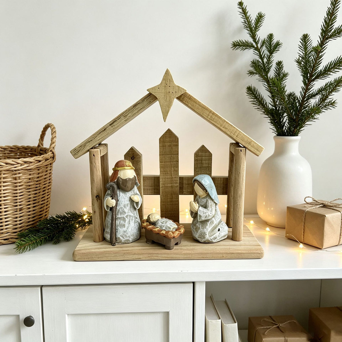 Decorative Nativity Scene