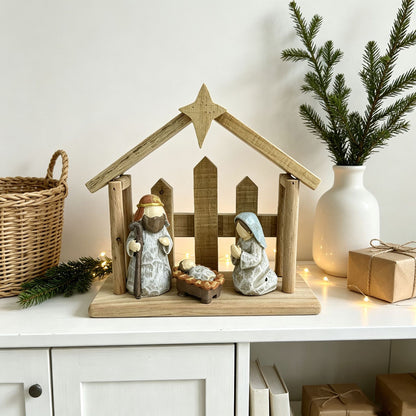 Decorative Nativity Scene