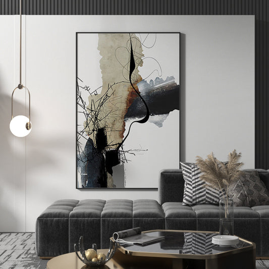Abstract Expressionist Canvas Wall Art Homeandso