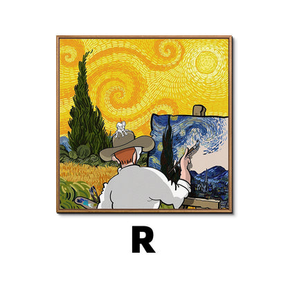 Cartoon-Themed Wall Art Homeandso