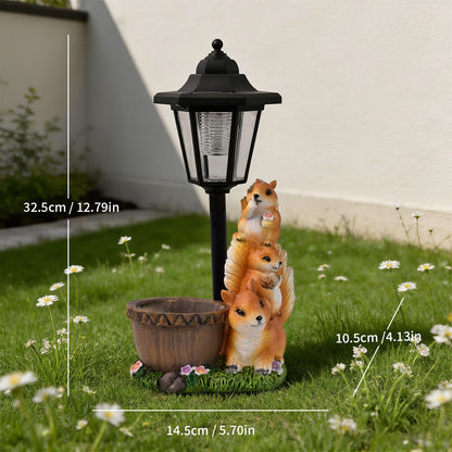 Decorative Squirrel Lantern Homeandso